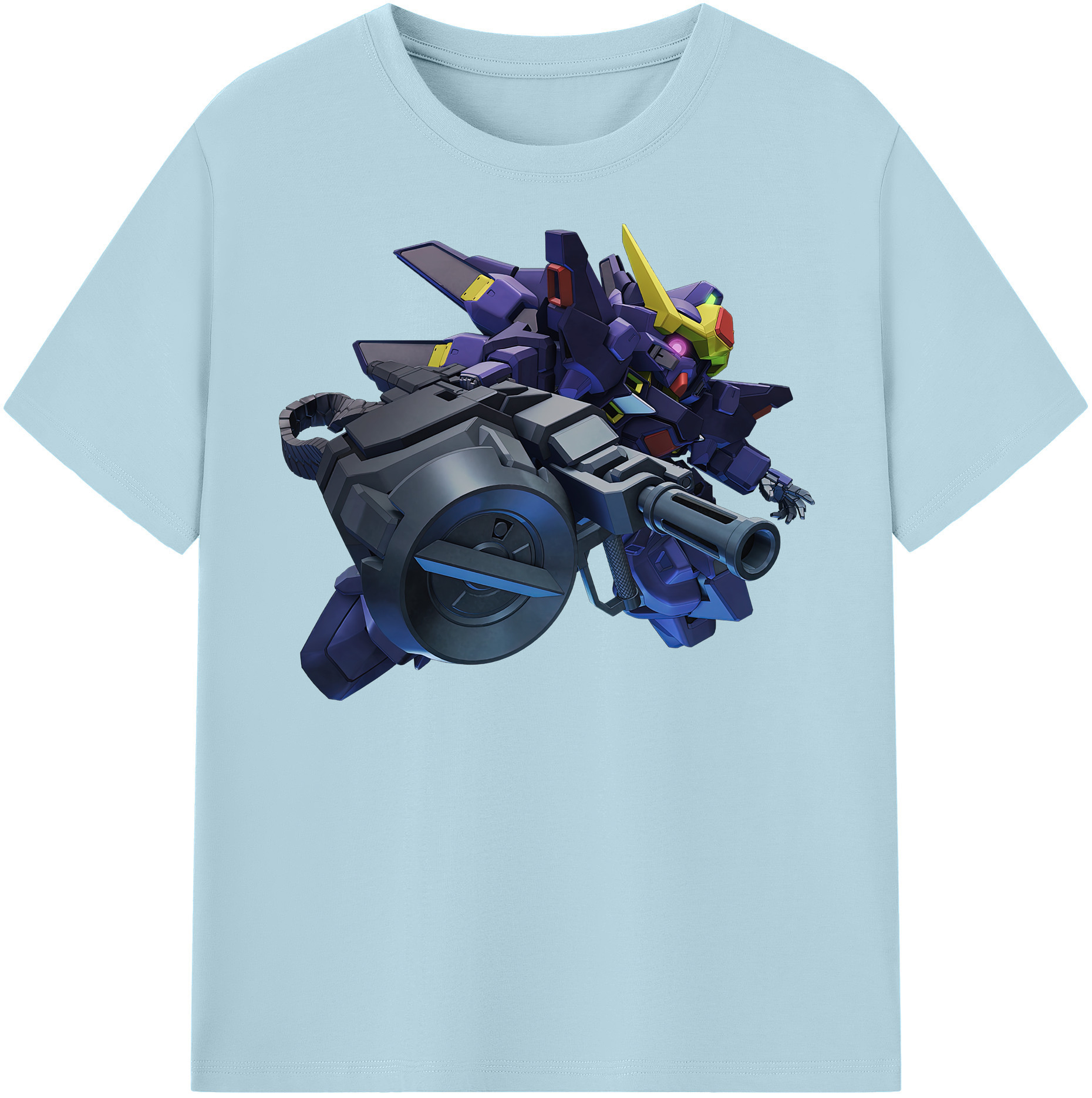 （画像用） 機動戦士ガンダム Mobile Suit Gundam 綿100％半袖Tシャツ（フロントプリント）